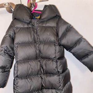 Polo, long length kids coat